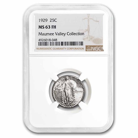 1929 Standing Liberty Quarter MS-63 NGC (FH) 1929 Standing Liberty Quarter MS-63 NGC (FH)